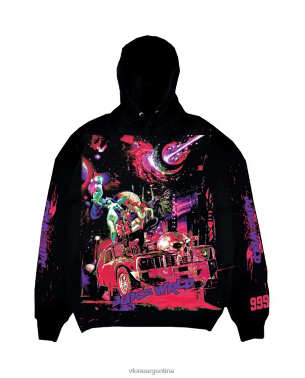 Sudadera con capucha Juice World Galaxy negra hombres Vlone H4V028 arriba H4V028 VLONE Argentina ultima coleccion VLONE ropa proporciona las piezas con estandares ilimitados
